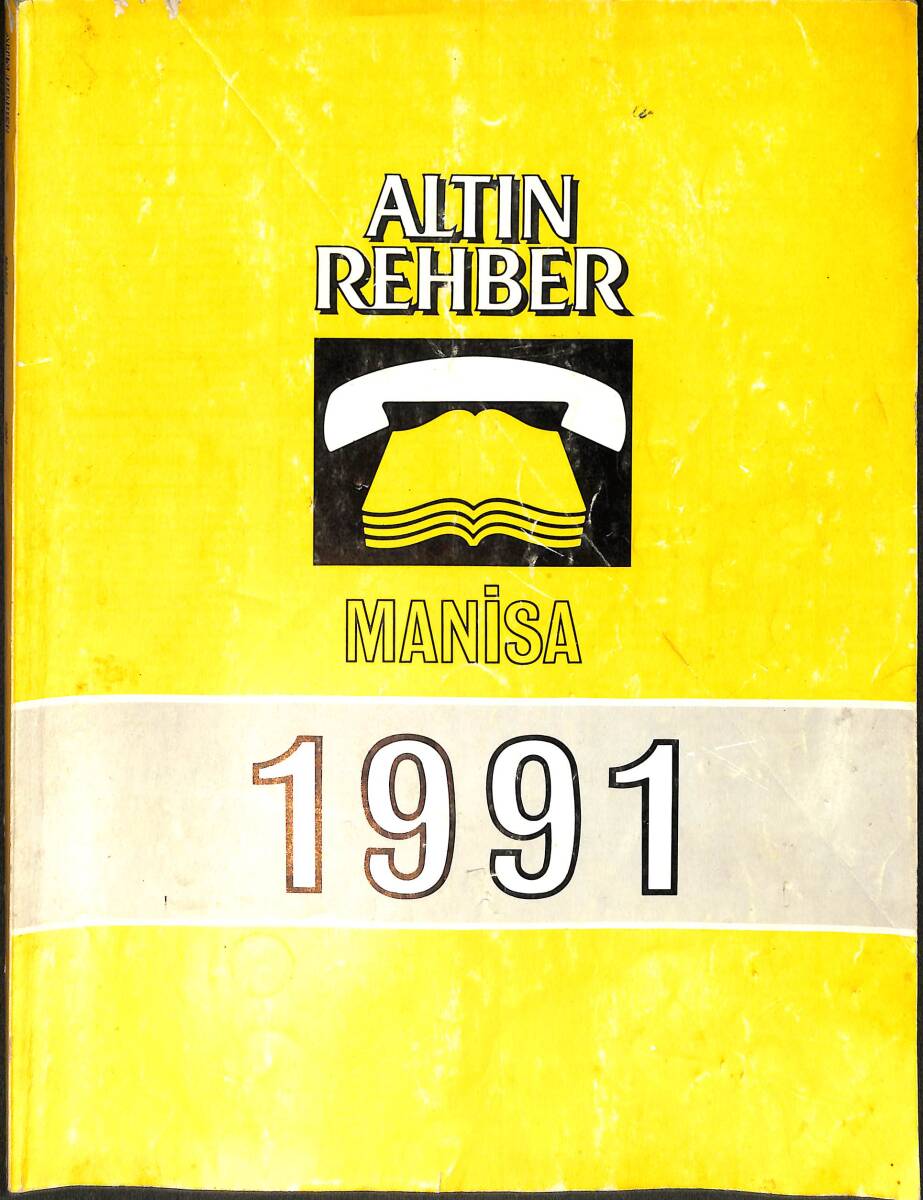 Altın Rehber Manisa 1991 NDR101661 - 1