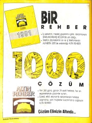 Altın Rehber Manisa 1991 NDR101661 - 3