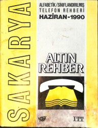 Altın Rehber Sakarya 1990 Haziran NDR99563 - Gökçekoleksiyon