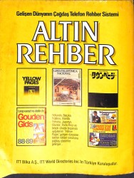 Altın Rehber Samsun 1989 Telefon Rehberi NDR100503 - 3