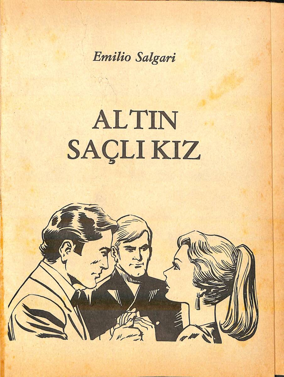 Altın Saçlı Kız / Tam Macera (Milliyet Çocuk Çizgi Roman) NDR94061 - 1