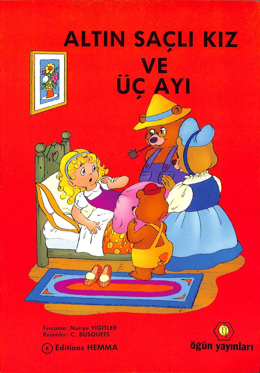 Altın Saçlı Kız Ve Üç Ayı NDR100125 - 1