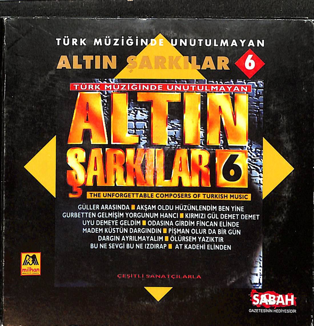 Altın Şarkılar 6 CD (İkinci El) CD4502 - 1