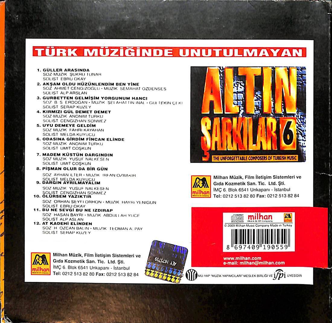 Altın Şarkılar 6 CD (İkinci El) CD4502 - 2