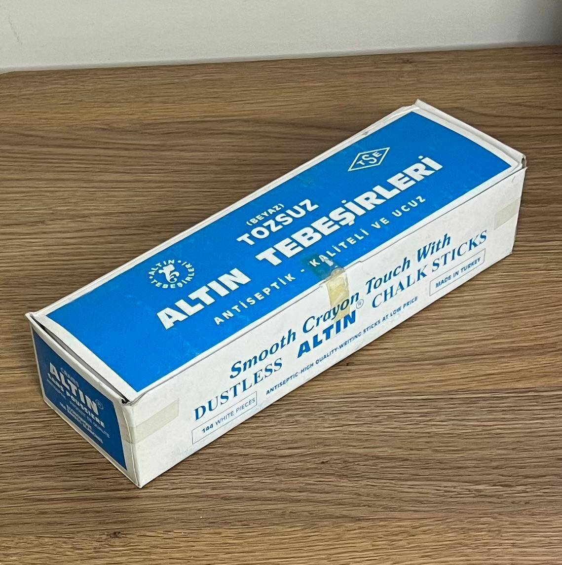 Altın Tebeşirleri.Tam Dolu Kutu . AOB4885 - 4