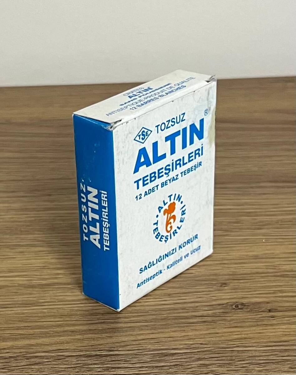 Altın Tebeşirleri.Tam Dolu Kutu . AOB4884 - 2