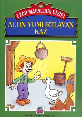 Altın Yumurtlayan Kaz - Ezop Masalları Dizisi KTP649 - 1
