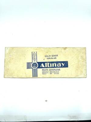 Altınay Pasta Şekerleme Afyon Boş Kutusu AOB3637 (N) - 1