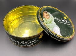 Altınbaşak 6 Kat Dantel İpliği Teneke Kutu (Büyük Boy) AOB3181 - 2