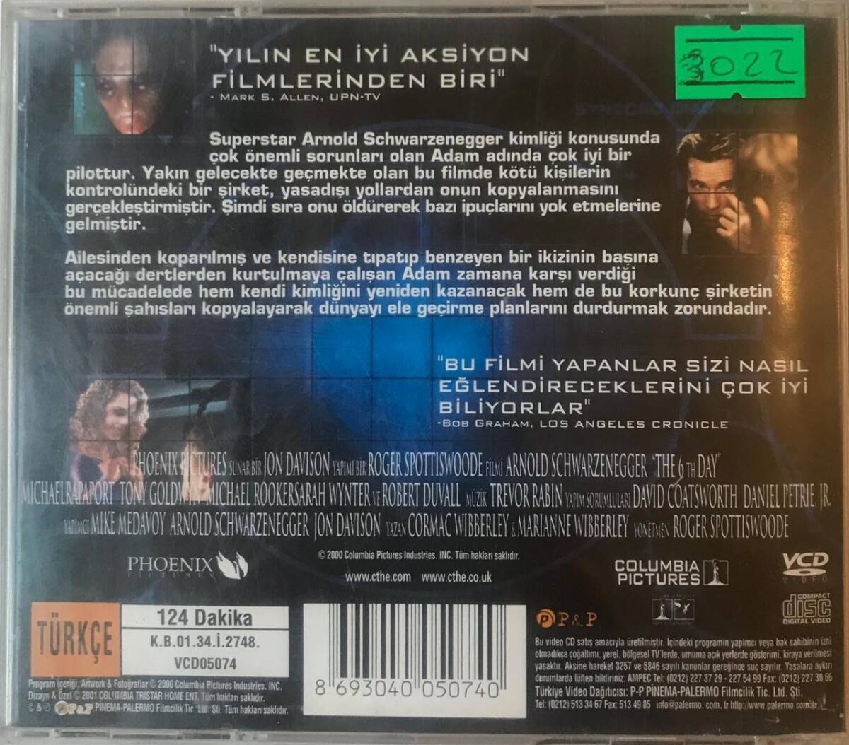 Altıncı Gün VCD Film VCD4613 - 2