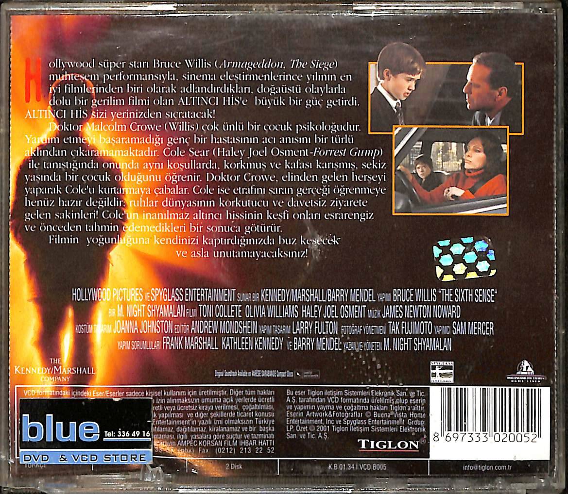Altıncı His – The Sixth Sense (1999) Orijinal VCD Film VCD29087 - 2