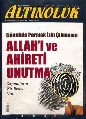 ALTINOLUK AYLIK MECMUA Aralık 2016 - Süleyman İbni Surad KTP2657 - 1