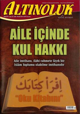 ALTINOLUK AYLIK MECMUA SAYI 323 OCAK 2013 KTP3080 - 1