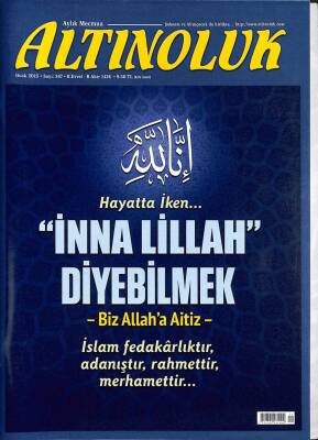 ALTINOLUK AYLIK MECMUA SAYI 347 OCAK 2015 KTP3100 - 1
