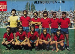 Altınordu Oyuncu Kadrosu 1977-1978 Poster ( 24*33 ) KRT17636 - Gökçekoleksiyon