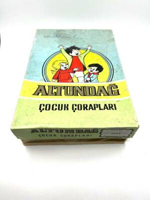 Altundağ Çocuk Çorapları Boş Kutusu AOB3630 (N) - 1
