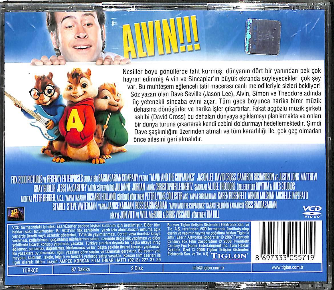 Alvin Ve Sincaplar VCD Film (İkinci El) VCD27028 - 2