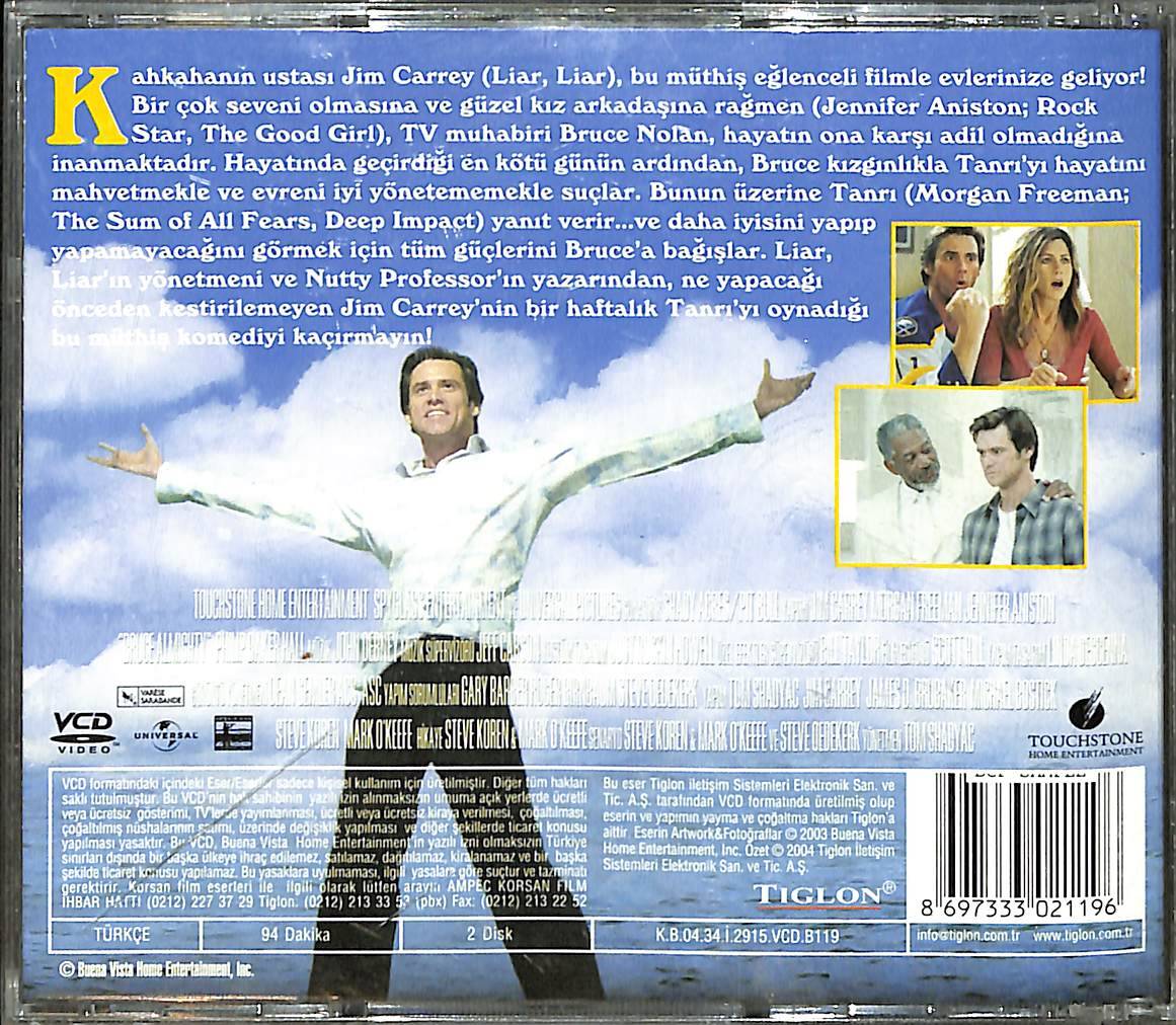 Aman Tanrım - Bruce Almıghty VCD Film VCD26778 - 2