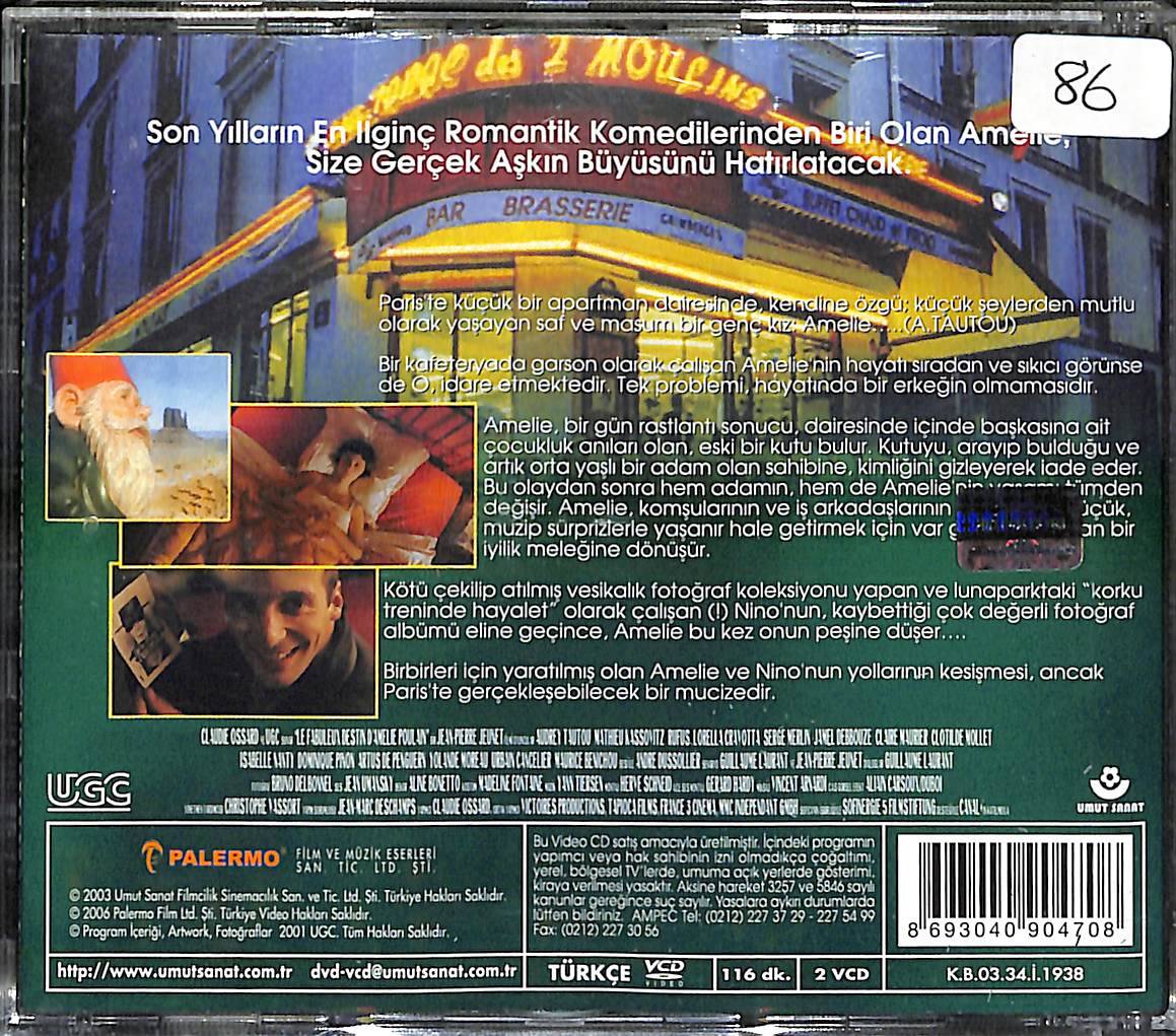 Amelie (2001) Orjinal VCD Film VCD27866 - 2