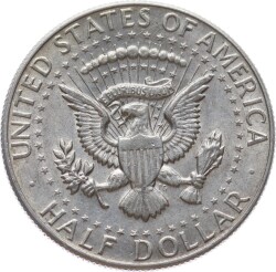 America 1/2 Dolar *Kennedy Half Dolar* 1968 ÇİL YMP11038 - 2
