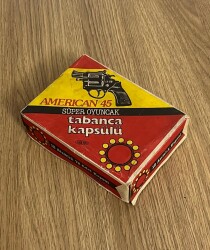 American 45 Tabanca Kapsülü 1980s (Tam Dolu Kutu) AOB4805 - 4