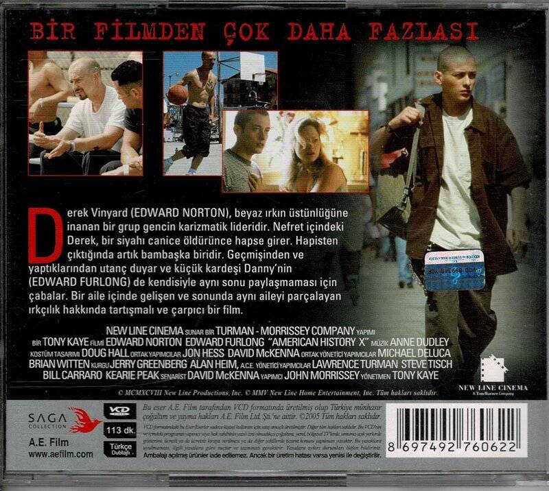 American History X VCD Film VCD168 - 2