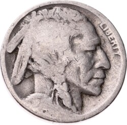 Amerika 5 Cents 1920's - 30's *Kızılderili - Buffalo* Haliyle YMP11279 - Gökçekoleksiyon