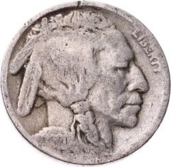 Amerika 5 Cents 1920's - 30's *Kızılderili - Buffalo* Haliyle YMP11281 - Gökçekoleksiyon