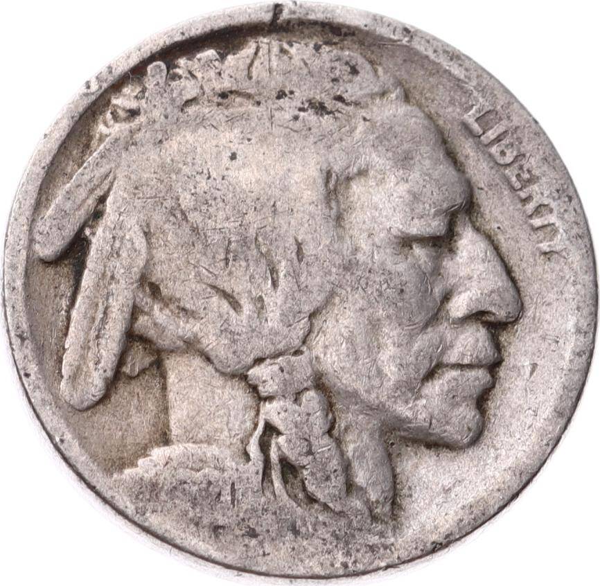 Amerika 5 Cents 1920's - 30's *Kızılderili - Buffalo* Haliyle YMP11281 - 1