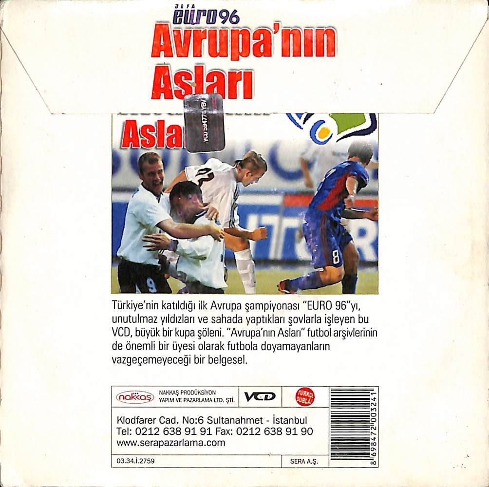 Uefa Euro 96 Avrupa'nın Asları VCD Film VCD26699 - 2