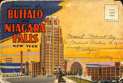 Amerika New York Akordion Tarzı Kartpostal KRT12552 - 1