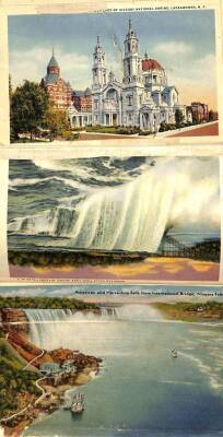 Amerika New York Akordion Tarzı Kartpostal KRT12552 - 2