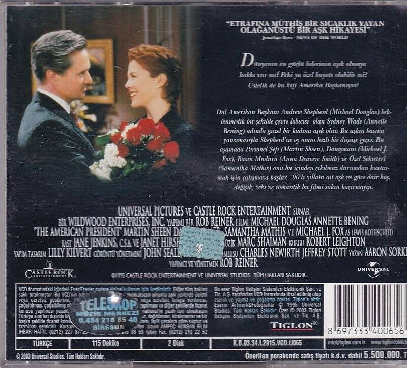 Amerikan Başkanı VCD Film VCD9921 - 2