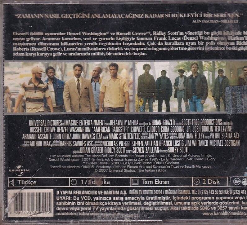 Amerikan Gangsteri VCD Film VCD8764 - 2