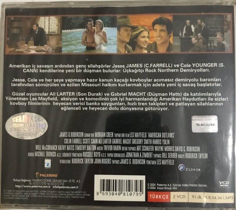 Amerikan Haydutları VCD Film VCD13503 - 2