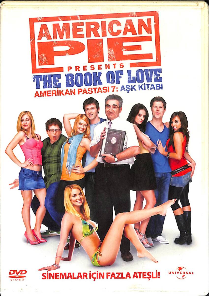 Amerikan Pastası 7: Aşk Kitabı (American Pie Presents: The Book of Love) – Orijinal DVD (İkinci El) * 18+ Komedi * ***ÇOK NADİR*** DVD2935 - 1