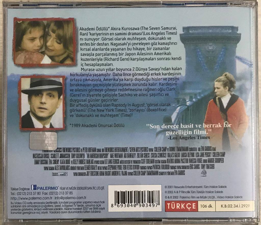 Amerikan Rapsodi VCD Film VCD5830 - 2