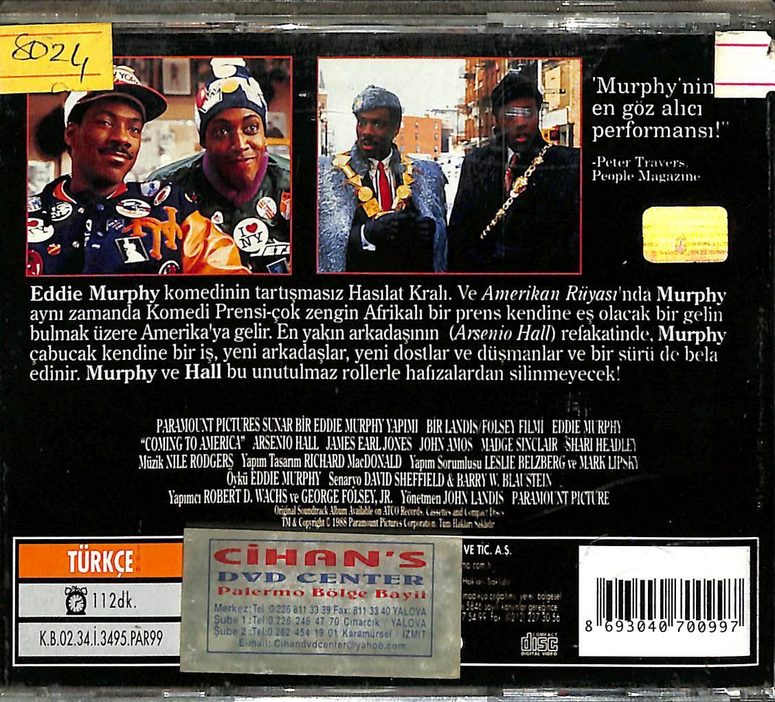 Amerikan Rüyası (Eddie Murphy) VCD Film VCD14712 - 2