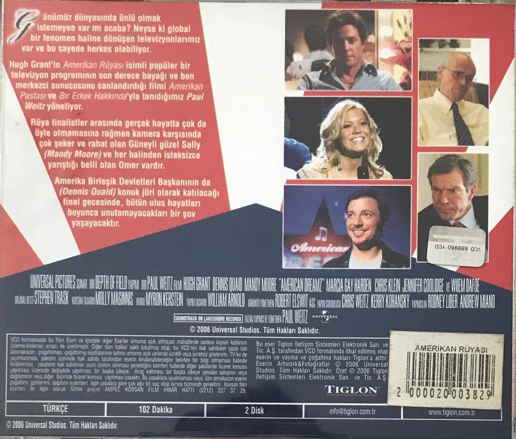 Amerikan Rüyası VCD Film VCD5954 - 2