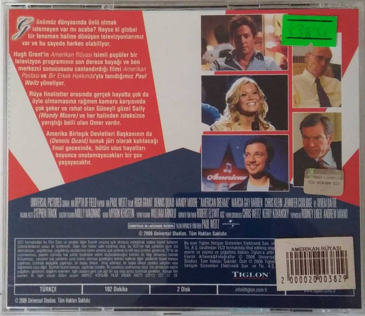 Amerikan Rüyası VCD Film VCD6440 - 2