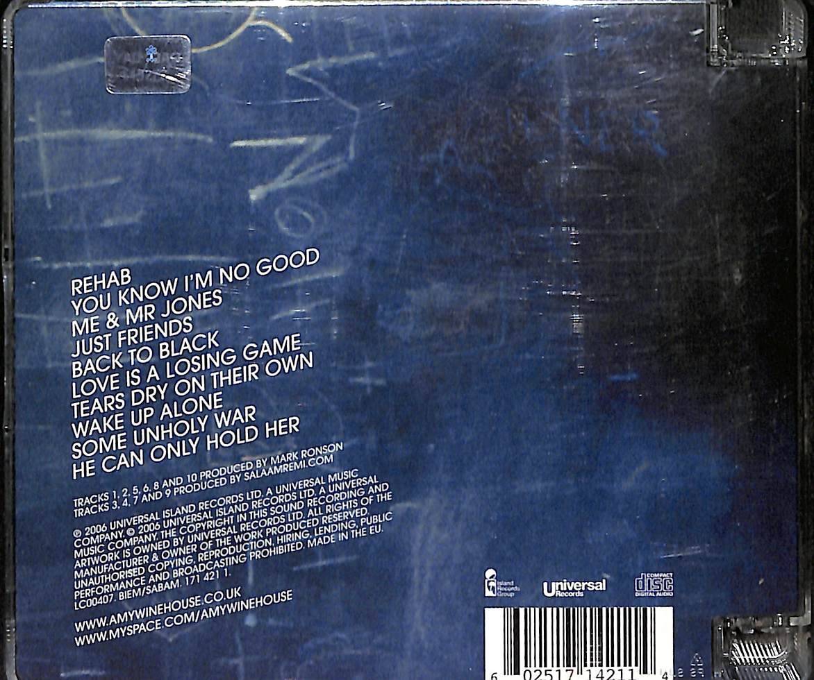 Amy Winehouse - Back to Black CD (İkinci El) CD4675 - 2