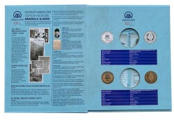 Anadolu Ajansı'nın Kuruluşunun 100.Yılı Serisi Özel Hatıra Para Albümü 2020 TCH1059 - 2