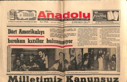 Anadolu Gazetesi 10 Mart 1971 - ODTÜ Çatışmasında Ölü Sayısı 3e Çıktı GZ66966 - 2