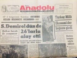 Anadolu Gazetesi 11 Ekim 1970 - Mezhep Kavgası Tahrik Ediliyor GZ66963 - 1