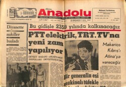 Anadolu Gazetesi 15 Nisan 1971 - Sol Terör Süratle Takip Edilmelidir GZ66831 - 2