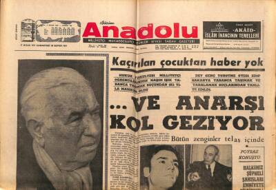 Anadolu Gazetesi 17 Haziran 1971 - Belçika İslamiyeti Resmen Tanıdı GZ66936 - 2