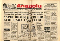 Anadolu Gazetesi 19 Mart 1975 - İsmail Cemin Durumu Senatoda Görüşüldü GZ66673 - 2