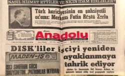Anadolu Gazetesi 2 Ekim 1970 - Necmettin Erbakan Türkiyede Ahlak Buhranı Vardır GZ66954 - 2