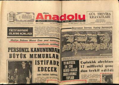Anadolu Gazetesi 20 Mayıs 1970 - Namusu Uğruna Katil Olan Kadın Serbest Bırakıldı GZ66130 - 2