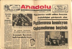 Anadolu Gazetesi 20 Temmuz 1972 - Ermenek İlçesinde Halk Karakolu Bastı GZ66611 - 2